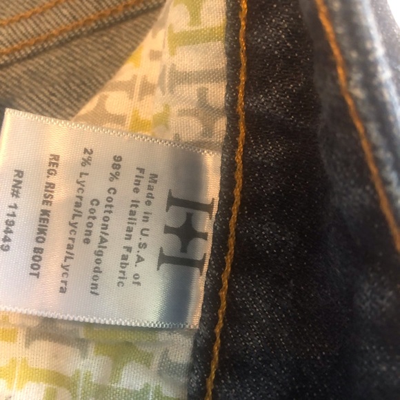 HENRY III GENERATION WOMEN'S JEANS-SIZE 25 COTTON BLEND-KEIKO BOOTCUT - Picture 8 of 8